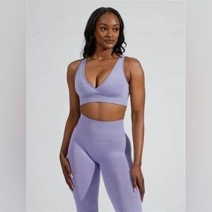 Buffbunny BBL Seamless Reversible Sports Bra - Acai Purple 2XL (Cake Collection)